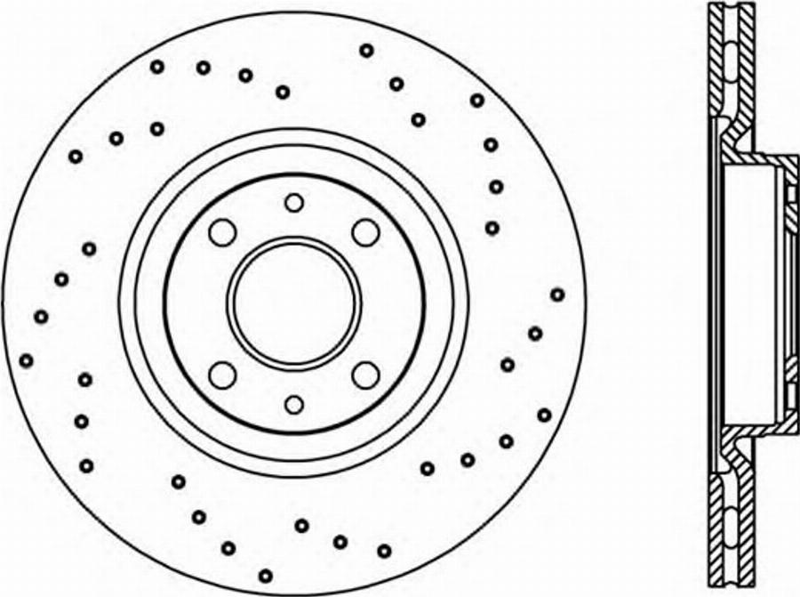 Open Parts BDRS101625 - Kočioni disk www.molydon.hr