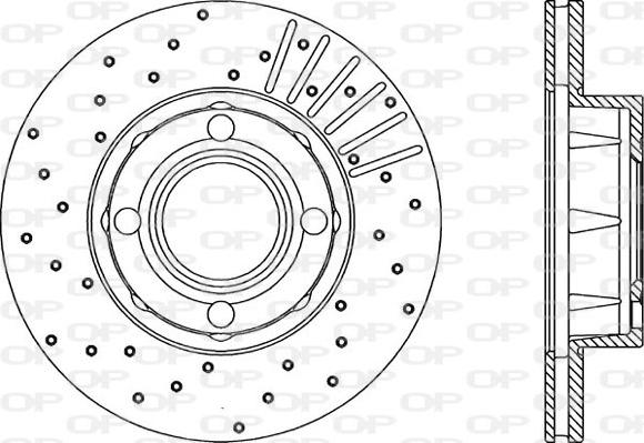 Open Parts BDRS1032.25 - Kočioni disk www.molydon.hr