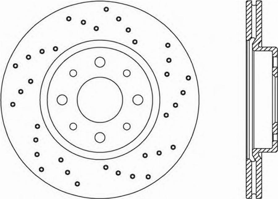 Open Parts BDRS114625 - Kočioni disk www.molydon.hr