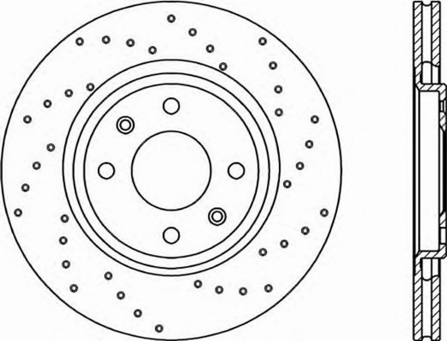 Open Parts BDRS111225 - Kočioni disk www.molydon.hr