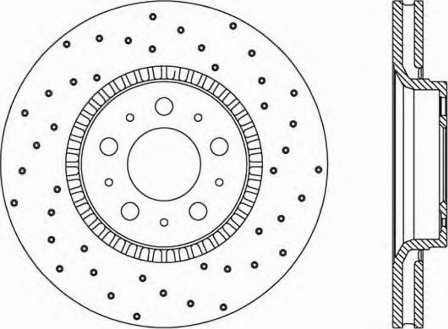 Open Parts BDRS1846.25 - Kočioni disk www.molydon.hr