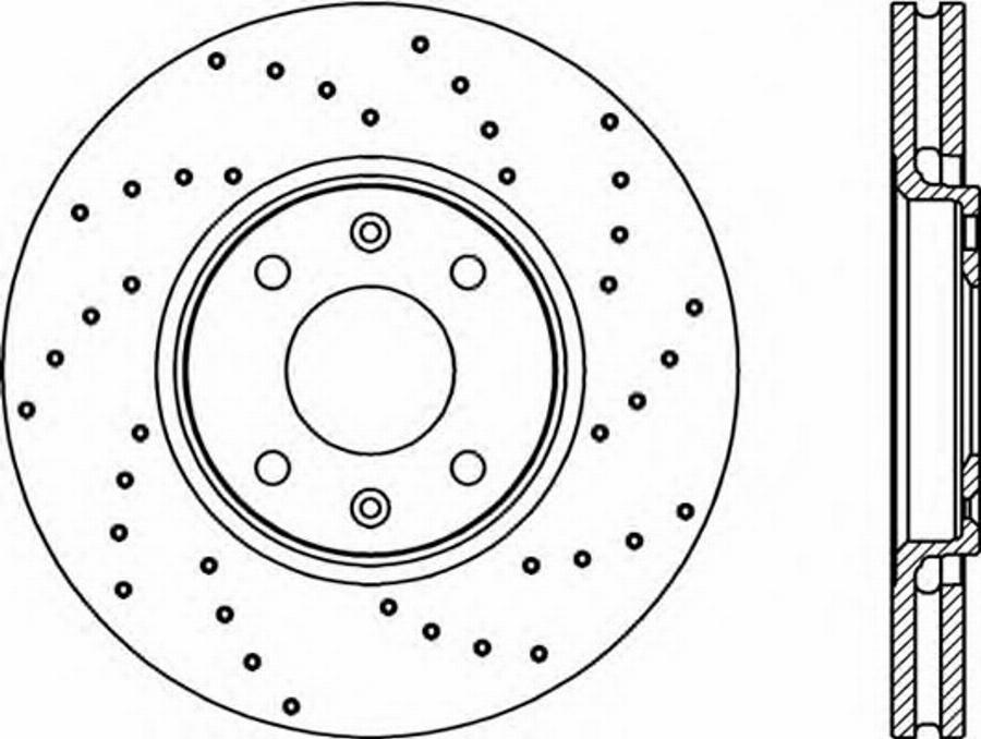 Open Parts BDRS1865.25 - Kočioni disk www.molydon.hr