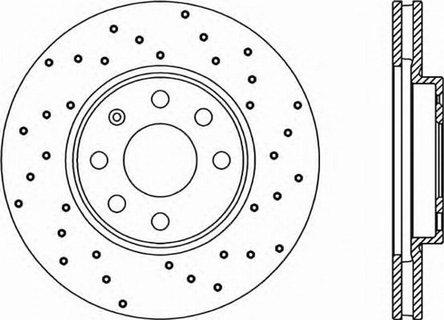 Open Parts BDRS1880.25 - Kočioni disk www.molydon.hr