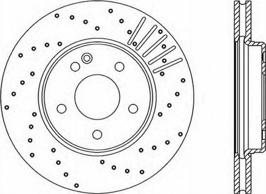 Open Parts BDRS1314.25 - Kočioni disk www.molydon.hr