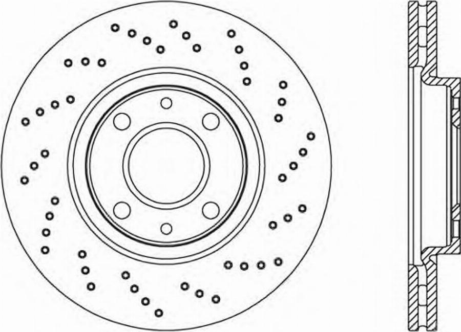 Open Parts BDRS1235.25 - Kočioni disk www.molydon.hr