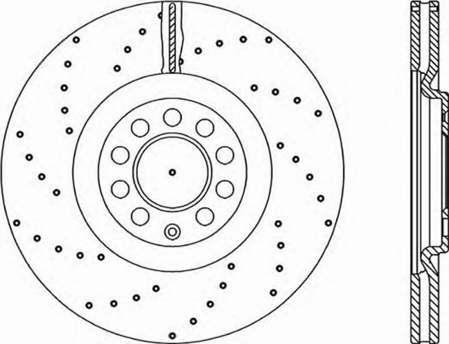 Open Parts BDRS1744.25 - Kočioni disk www.molydon.hr