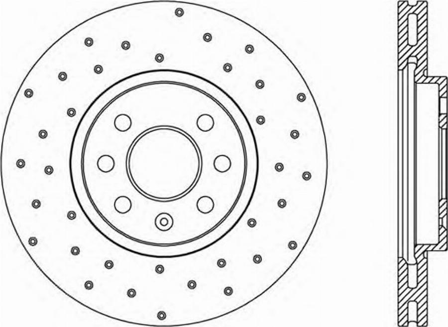 Open Parts BDRS2074.25 - Kočioni disk www.molydon.hr