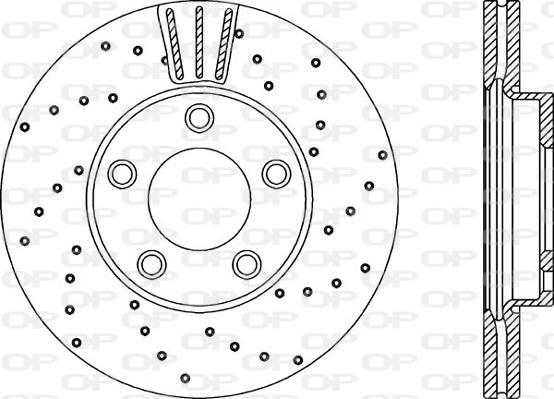 Open Parts BDRS2142.25 - Kočioni disk www.molydon.hr