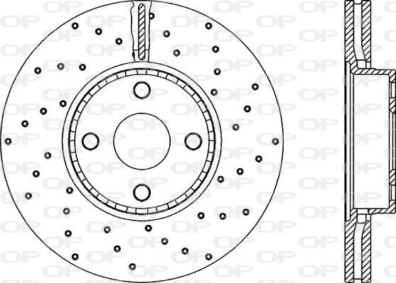 Open Parts BDRS2155.25 - Kočioni disk www.molydon.hr