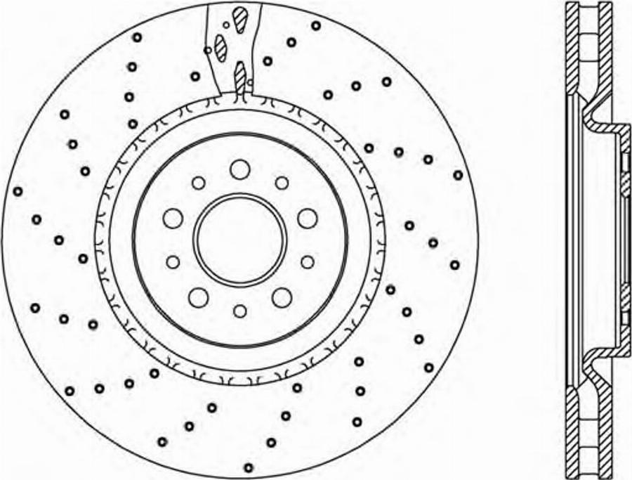 Open Parts BDRS2307.25 - Kočioni disk www.molydon.hr