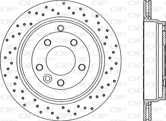 Open Parts BDRS2256.25 - Kočioni disk www.molydon.hr