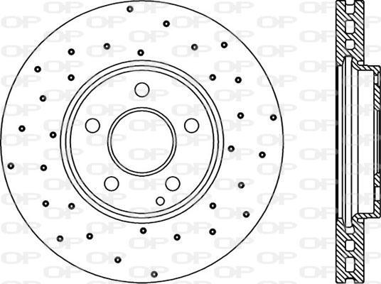 Open Parts BDRS2267.25 - Kočioni disk www.molydon.hr