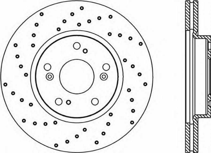 Open Parts BDRS2218.25 - Kočioni disk www.molydon.hr