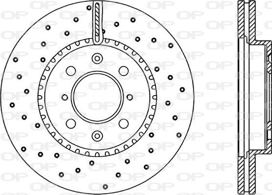 Open Parts BDRS2233.25 - Kočioni disk www.molydon.hr