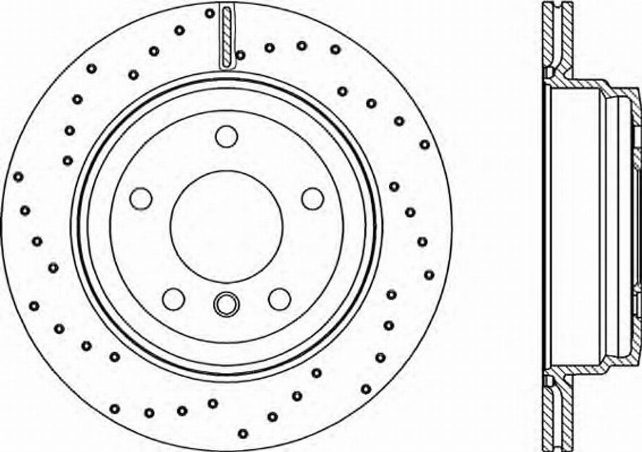 Open Parts BDRS2278.25 - Kočioni disk www.molydon.hr