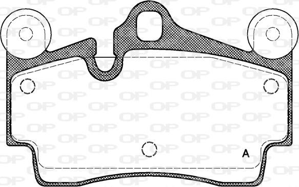 Open Parts BPA0996.00 - Komplet Pločica, disk-kočnica www.molydon.hr