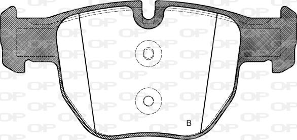 Open Parts BPA0979.00 - Komplet Pločica, disk-kočnica www.molydon.hr