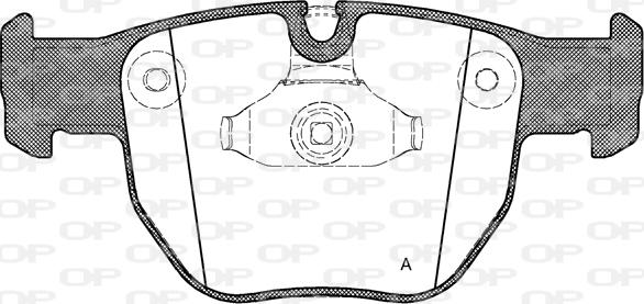 Open Parts BPA0979.00 - Komplet Pločica, disk-kočnica www.molydon.hr