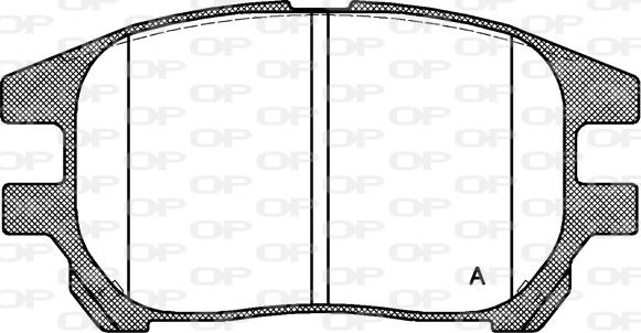 Open Parts BPA0972.00 - Komplet Pločica, disk-kočnica www.molydon.hr