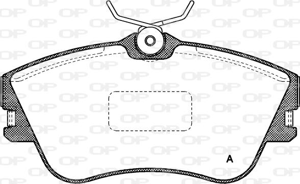 Open Parts BPA0480.00 - Komplet Pločica, disk-kočnica www.molydon.hr