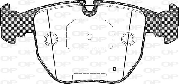 Open Parts BPA0596.00 - Komplet Pločica, disk-kočnica www.molydon.hr