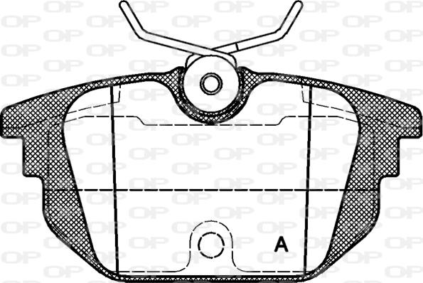 Open Parts BPA0692.00 - Komplet Pločica, disk-kočnica www.molydon.hr