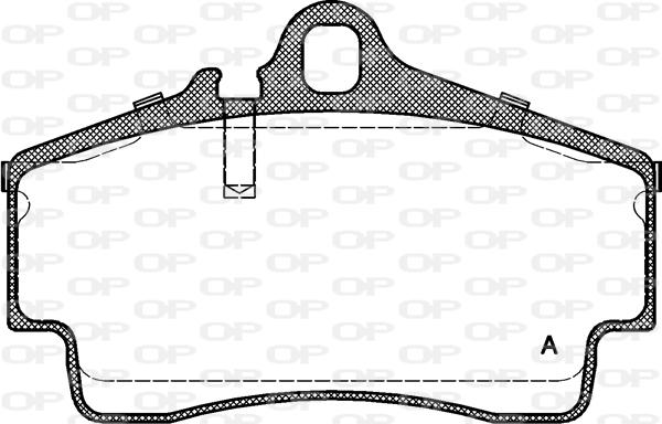 Open Parts BPA0654.00 - Komplet Pločica, disk-kočnica www.molydon.hr