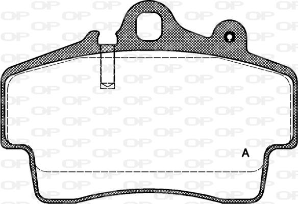 Open Parts BPA0653.00 - Komplet Pločica, disk-kočnica www.molydon.hr