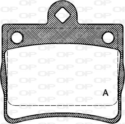 Open Parts BPA0630.00 - Komplet Pločica, disk-kočnica www.molydon.hr