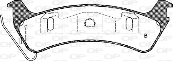 Open Parts BPA0629.02 - Komplet Pločica, disk-kočnica www.molydon.hr