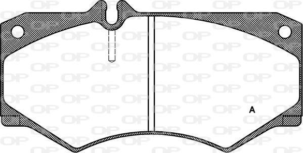 Open Parts BPA0047.30 - Komplet Pločica, disk-kočnica www.molydon.hr