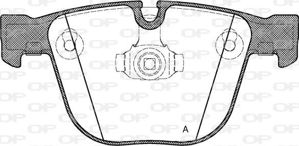 Open Parts BPA0892.00 - Komplet Pločica, disk-kočnica www.molydon.hr