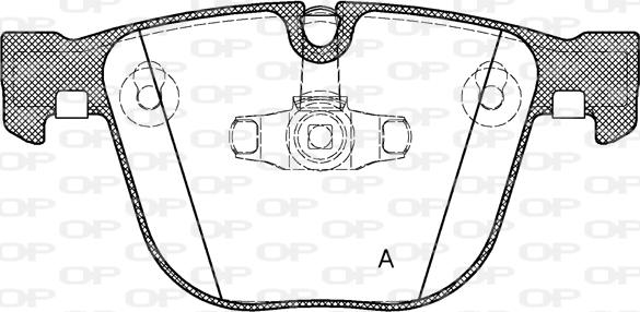 Open Parts BPA0892.20 - Komplet Pločica, disk-kočnica www.molydon.hr