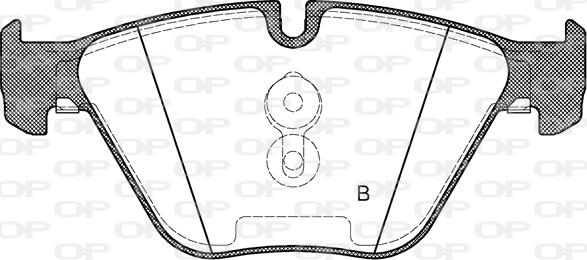 Open Parts BPA0857.30 - Komplet Pločica, disk-kočnica www.molydon.hr