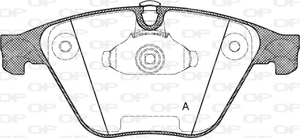 Open Parts BPA0857.20 - Komplet Pločica, disk-kočnica www.molydon.hr