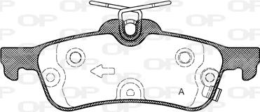 Open Parts BPA0862.12 - Komplet Pločica, disk-kočnica www.molydon.hr