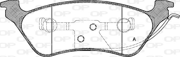 Akebono ACT858 - Komplet Pločica, disk-kočnica www.molydon.hr