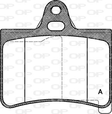 Open Parts BPA0830.00 - Komplet Pločica, disk-kočnica www.molydon.hr