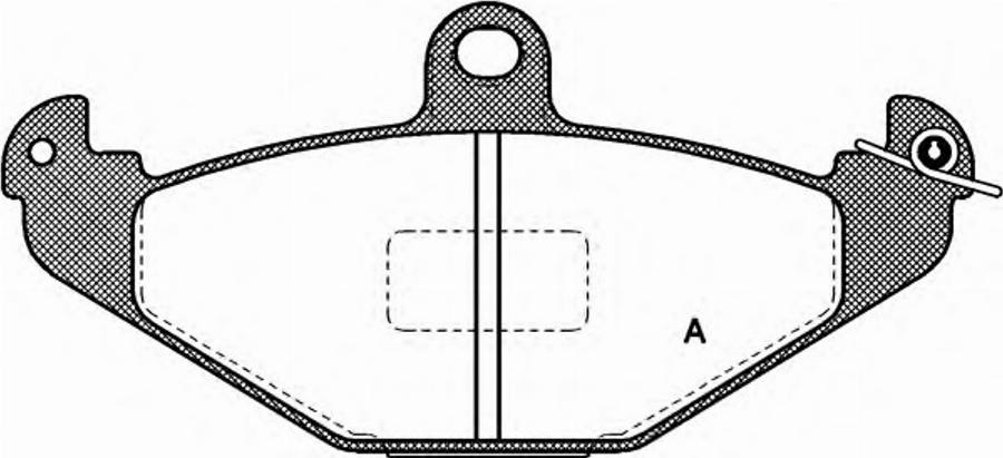 Open Parts BPA034510 - Komplet Pločica, disk-kočnica www.molydon.hr