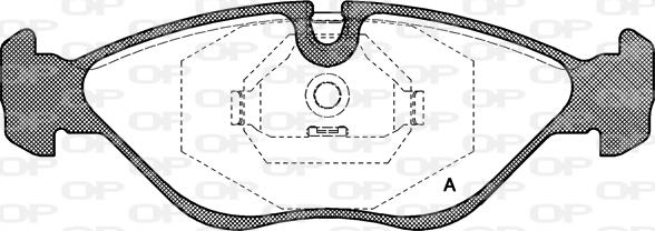 Open Parts BPA0319.00 - Komplet Pločica, disk-kočnica www.molydon.hr