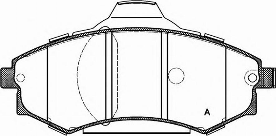 Open Parts BPA0318.92 - Komplet Pločica, disk-kočnica www.molydon.hr