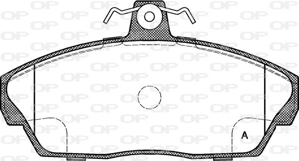 Open Parts BPA0337.10 - Komplet Pločica, disk-kočnica www.molydon.hr