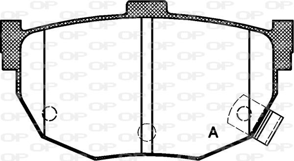 JP Group 4063700119 - Komplet Pločica, disk-kočnica www.molydon.hr