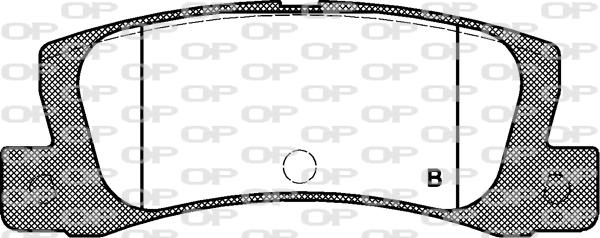 Open Parts BPA0214.02 - Komplet Pločica, disk-kočnica www.molydon.hr