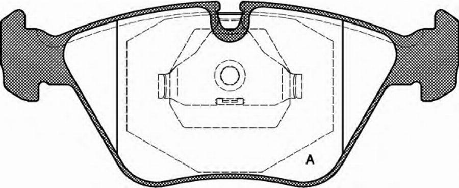 Open Parts BPA0270.00 - Komplet Pločica, disk-kočnica www.molydon.hr