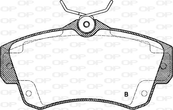 Open Parts BPA0753.02 - Komplet Pločica, disk-kočnica www.molydon.hr