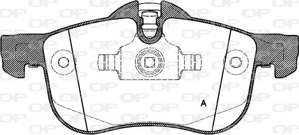 Open Parts BPA0719.00 - Komplet Pločica, disk-kočnica www.molydon.hr