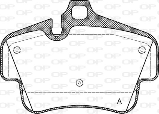 Open Parts BPA0773.30 - Komplet Pločica, disk-kočnica www.molydon.hr