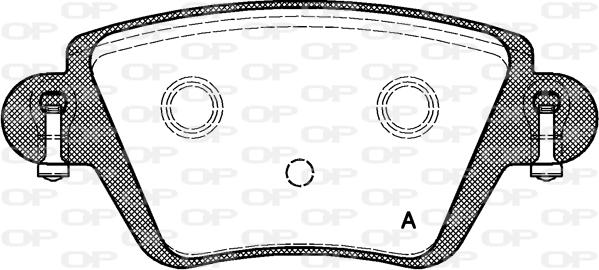 Open Parts BPA0777.10 - Komplet Pločica, disk-kočnica www.molydon.hr