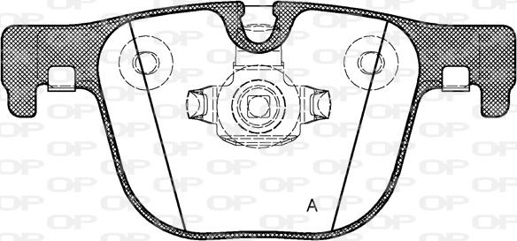 Open Parts BPA1493.00 - Komplet Pločica, disk-kočnica www.molydon.hr